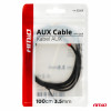 AUX kábel jack-jack 3,5mm 100 cm AMiO-03269