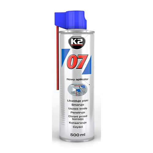 K2 07 500ml - univerzálny viacúčelový olej