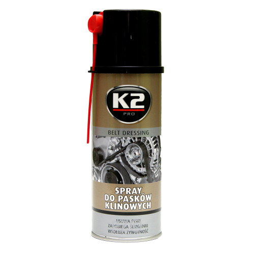 K2 BELT DRESSING 400ml - na klinové remene 