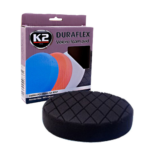 K2 DURAFLEX  čierna - dokončovacia leštiaca hubka