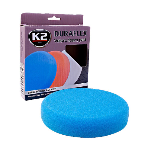 K2 DURAFLEX  modrá - vysokobrúsna leštiaca hubka