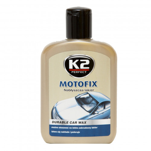 K2 MOTOFIX 200ml - leští mierne znečistený lak