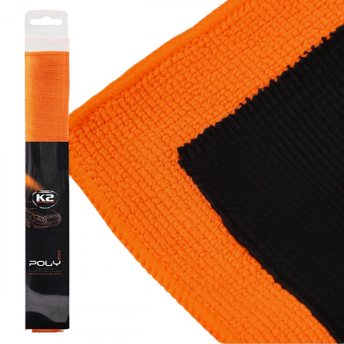 K2 POLY PRO S HLINKOU 30x30 - utierka z mikrovlákna s hlinou / hlinená utierka
