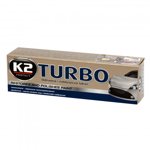 K2 TURBO 120g - ľahko brúsna vosková pasta NANOTECHNOLÓGIA