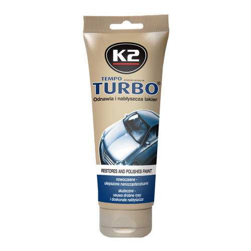 K2 TURBO 250g - ľahko brúsna vosková pasta NANOTECHNOLÓGIA