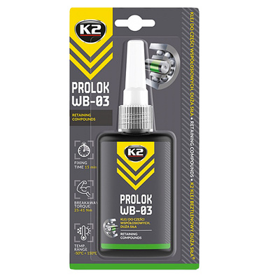 PROLOK WB-03 HIGH 50ml na ložiská - vysoká pevnosť